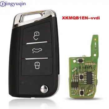 XHORSE jingyuqin XKMQB1EN для дистанционного ключа VW в стиле MQB с 3 кнопками для инструмента VVDI Key