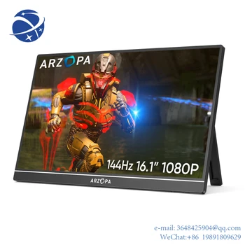 YYHC Arzopa 1080P 144 Гц 45% NTSC 16,1-Дюймовый Игровой Экран Для Ноутбука, Расширитель Экрана, Портативный Монитор Для Ноутбука, Портативный Монитор
