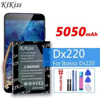 Аккумулятор KiKiss Dx220 для плеера Ibasso Dx220 Новый литий-полимерный аккумулятор Аккумуляторные батареи