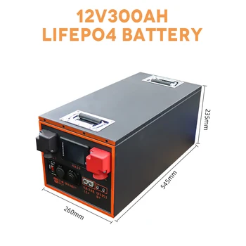 Аккумулятор LiFePO4 12V 300Ah Встроенный в Литий-железо-Фосфатные элементы BMS Для Замены Большей части резервного источника домашнего хранения энергии