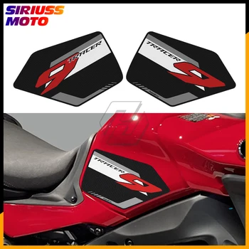 Аксессуары для мотоциклов Боковая накладка на бак Защита коленного сустава Коврик для Yamaha TRACER 9 2021-2022