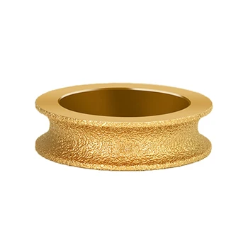 Алмазная угловая шлифовальная машина с толстой золотой пайкой, каменный шлифовальный круг, используемый для угловой шлифовальной машины, шлифовальный круг для инструмента