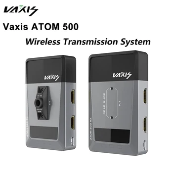 Базовый Комплект Vaxis ATOM 500 с Двойным HDMI Беспроводной Передатчик-Приемник 1080P HD Система Передачи Видеоизображения для Фотокамеры