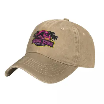 Бейсболки в неоновом стиле 80-х в стиле ретро Jurassix, ковбойская шляпа с динозаврами, женские кепки с козырьком от солнца, бейсболки Snapback