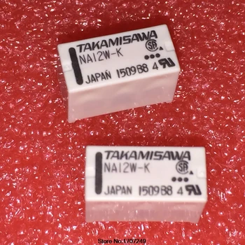 Бесплатная доставка 10 шт./лот 100% новое оригинальное сигнальное реле TAKAMISAWA NA12W-K 12V/8PIN/2A