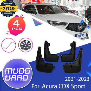 Брызговик Крыло Для Acura CDX Sport 2021 2022 2023 Передние Задние Колеса Брызговики Автомобильные Аксессуары