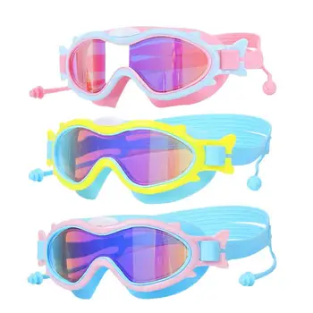 Водонепроницаемые очки для плавания с защитой от запотевания, очки для сухого плавания Clear Vision, очки для плавания с защитой от ультрафиолета, детские очки для дайвинга, плавательные очки для дайвинга