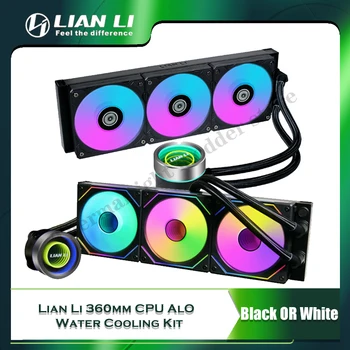 Водяной охладитель процессора LIAN LI GALAHAD II TRINITY RGB / SL-INF 360 1700 AM4 AM5 с жидкостным охлаждением Uni Fan SL-Infinity Mirror L-Connect 3