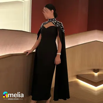 Выпускное платье Amelia Sweetheart с рукавами-шалью длиной до щиколоток, вечернее летнее элегантное вечернее платье для Женщин2023