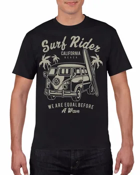 Высококачественная футболка с принтом Rider Van, Мужская футболка, Черная футболка, футболки с индивидуальным дизайном, Классические футболки Aldult для подростков, унисекс