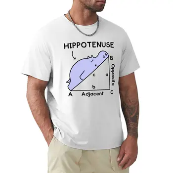 Гиппотенуза, Гипотенуза Математический каламбур Футболка индивидуальные футболки мужская одежда пользовательские футболки мужские графические футболки