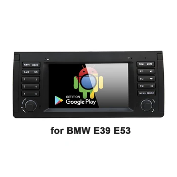 Для BMW 5 E39 1995 1996 1997 1998 1999 2000 2001 2002 2003 E53 X5 M5 Автомобильный Мультимедийный Плеер Стерео Радио Android Auto GPS