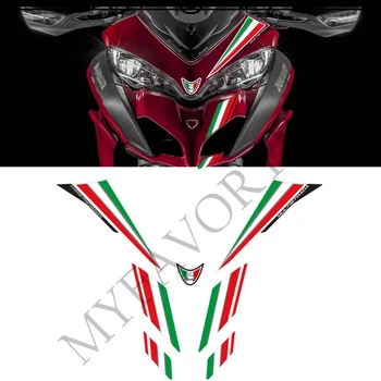 Для Ducati MULTISTRADA 1200 S 1200 S, Накладки для бака мотоцикла, комплект для подачи газа, мазута, наколенника, наклейки для защиты крыльев