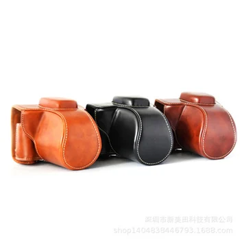 Для Fuji Fujifilm XT100 чехлы сумка Полная крышка объектива Роскошная основа из искусственной кожи