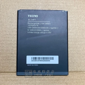 Для аккумулятора телефона TECNO F2 Lite BL-24FT аккумуляторная панель емкостью 2400 мАч.