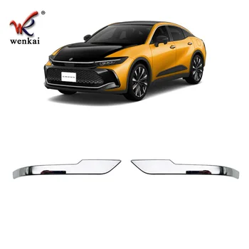 Для кроссовера Toyota Crown 2023 Наклейка для отделки зеркала заднего вида автомобиля, накладка для декоративных автомобильных аксессуаров