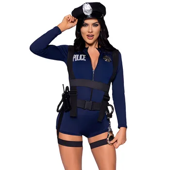 Европейская и американская Полицейская форма, Соблазнительная Синяя Полицейская форма, Игровая Форма, Ролевые Услуги