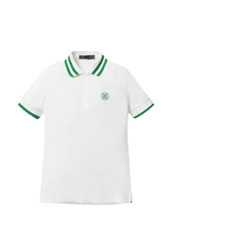 Женская рубашка-поло для гольфа с коротким рукавом, дышащая, быстросохнущая, впитывающая пот, для занятий спортом на открытом воздухе