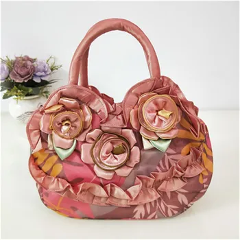 Женская сумочка с принтом в виде трех цветов, повседневная сумочка для мамы