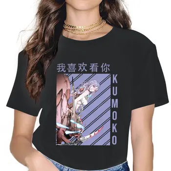Женская футболка Kumoko Essential Sweet Girls, So I'm a Spider, So What, 5XL, Блузки Harajuku, Повседневные Винтажные топы с коротким рукавом