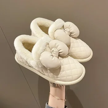 Зимние женские ботинки на платформе для девочек, зимняя обувь 2023 года, новинка Maillard, увеличенная за счет утолщенных коротких ботинок с флисовой подкладкой