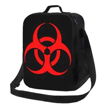 Зонтики, Термоизолированные сумки для ланча с логотипом omen Biohazard, Сменный контейнер для ланча для работы, путешествий, хранения Bento