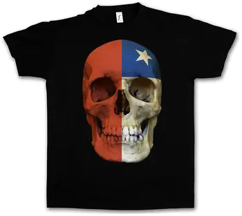 Классическая футболка С черепом ЧИЛИ, футболка с байкерским баннером MC, Размеры S 5XL