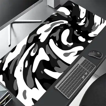 Коврик для мыши Swirl Большой игровой коврик для мыши LockEdge с утолщенной компьютерной клавиатурой, настольный коврик для стола