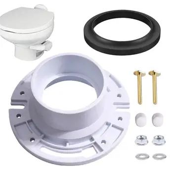 Комплект уплотнений для туалета RV Креативное уплотнение смыва в туалете RV и замена деталей для прокладки прицепа для туалета RV Модернизированные комплекты уплотнений для туалета RV