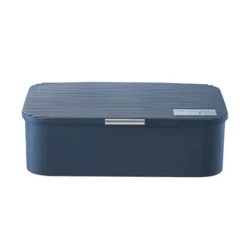 Коробка Для Сортировки Файлов Большой Емкости С Крышкой Из Пластикового Контейнера Для Хранения для Семейного Путешествия Отпуска Деловой Поездки