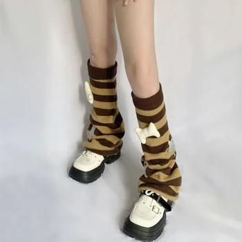 Креативная грелка для ног, милая женская летняя Вязаная повседневная одежда, чехол для ножек из тюбика-слинга