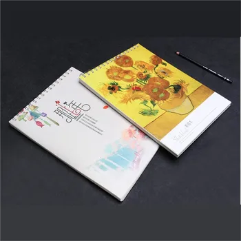 Креативные Канцелярские принадлежности Винтажный Блокнот Loose C Sketchbook A4 Пустой Альбом для рисования Офисные Школьные принадлежности