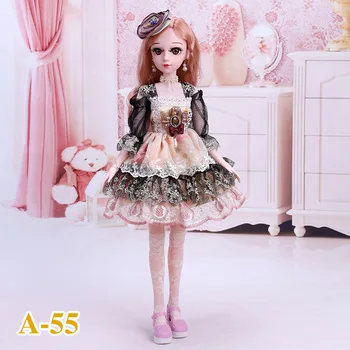 Кукольная одежда в стиле Кантри 60 см, юбка, комплект для одевания, 1/3 Свадебное платье принцессы для кукол BJD для кукольных аксессуаров