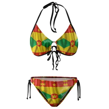 Купальник-бикини с флагом Гренады, Экзотический купальник для отдыха, купальник высшего качества, новинка