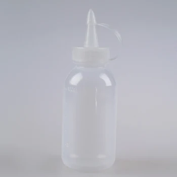 Кухонная пластиковая бутылка для раздачи жидкости для соусного масла 100 куб. см, 2 шт.
