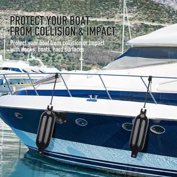 Лодки Док-Бамперы для Гидроциклов и понтонов Каяк-буй для лодочных бамперов Многоразовый надувной бампер морские буи аксессуары