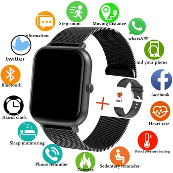 Лучшие мини-смарт-часы GTS 2 для мужчин, пульсометр, измеритель артериального давления, фитнес-трекер, вызов по Bluetooth, женские умные часы для PK Amazfit 2024, Новинка