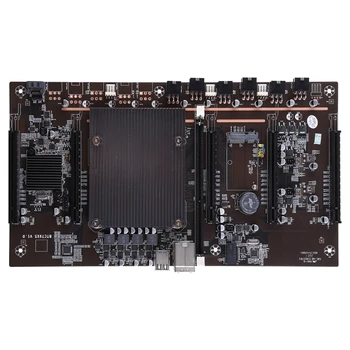 Материнская плата X79-H61 BTC 5PCIE LGA 2011 DDR3 Материнская плата для майнинга BTC на расстоянии 60 мм