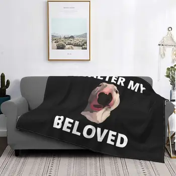 Мем о собаке Уолтере, мое любимое одеяло, Фланелевое, забавное, кавайное, эстетичное, легкое покрывало, Коврик для кровати на открытом воздухе