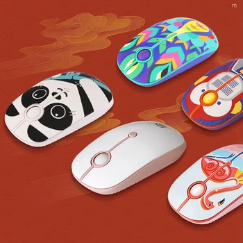 Милые животные Беспроводная мышь USB 2.4 G Игровая мышь для Macbook Pro HP Эргономичная мышь для портативных ПК, компьютерные мыши для геймеров, девушки, женщины