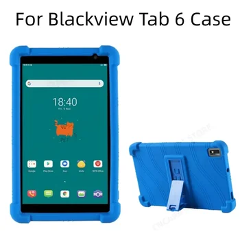 Мягкий силиконовый чехол для Blackview Tab 6, чехол для безопасности детей, 8-дюймовый планшетный ПК, подставка для планшета, чехол для чехла