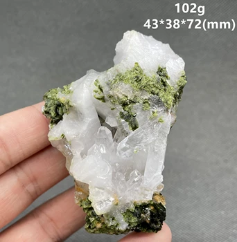 НОВЫЙ! 100% Натуральный бразильский зеленый турмалин и симбиоз кристаллов образцы минеральных кристаллов камни и кристаллы кристаллы кварца