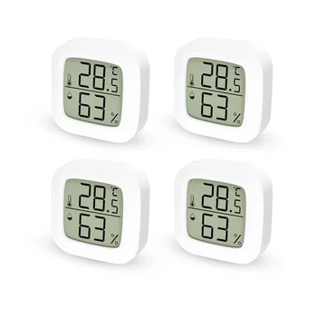 Набор термометров для дома, цифровой термометр-гигрометр, мини-ЖК-термометр для помещений, цифровой термометр