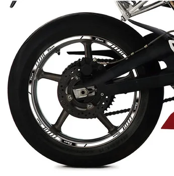 Наклейки на внутреннее колесо мотоцикла, светоотражающие наклейки на обод, аксессуары для мото TMAX 530 500
