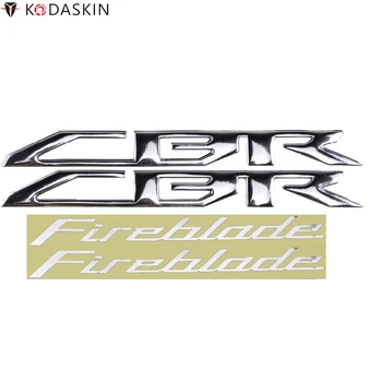 Наклейки с эмблемой мотоцикла KODASKIN, рельефная 3D-наклейка для HONDA CBR1000RR Fireblade
