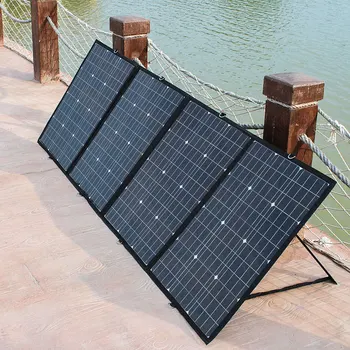 Наружная водонепроницаемая изготовленная на заказ портативная солнечная электростанция зарядное устройство складная сумка складная солнечная панель зарядное устройство мощностью 240 Вт
