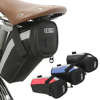 Нейлоновая седельная сумка, водонепроницаемая велосипедная сумка для хранения, велосипедное сиденье, задняя сумка для велосипеда, седельные велосипедные сумки, аксессуары Bolsa Bicicleta