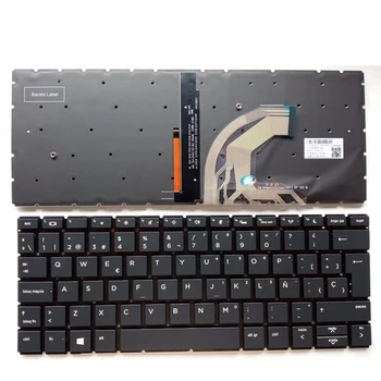 Новая Испанская клавиатура SP Для HP 430 G6 435 G6 430 G7 HSN-Q14C Q23C Черная С/Без подсветки