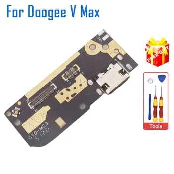 Новая оригинальная плата DOOGEE V Max USB, док-станция, зарядный порт, плата с микрофоном, аксессуары для смартфона DOOGEE V Max