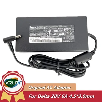 Новый Оригинальный Delta ADP-120VH D 20 В 6A 120 Вт Адаптер Переменного Тока Зарядное Устройство Для Игрового Ноутбука MSI GF63 Thin 11SC-430CA A17-120P2A A12A055P